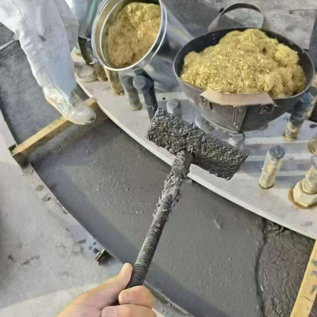 泰和C120钢纤维高强无收灌浆料 轧机压缩机汽轮机发电机锻压设备底座灌浆材料